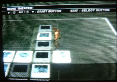 Any cutscenes you haven't seen yet are displayed as a black icon.  This gives you another reason to replay the game. (Who would've thought there were 4 different outcomes from the Ocelot Duel, eh?)